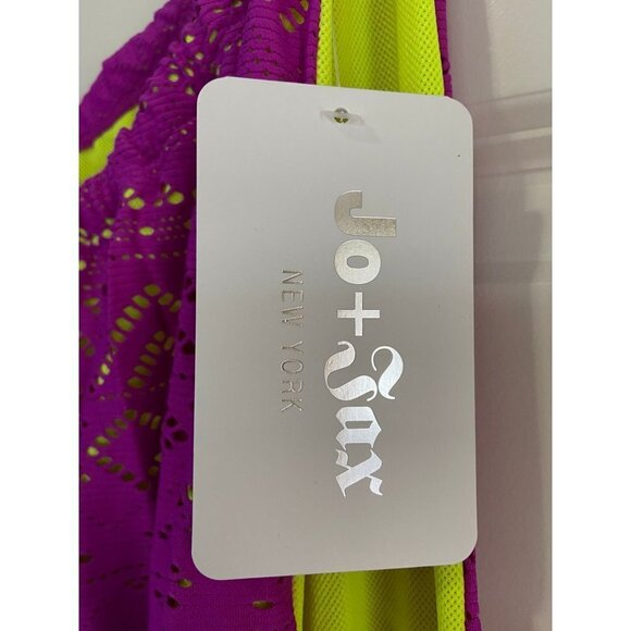 Jo+Jax BoHo Swimsuit Cover-Up Women's Medium M 6-8 Wildberry/Citron Swim Coverup - Picture 8 of 10